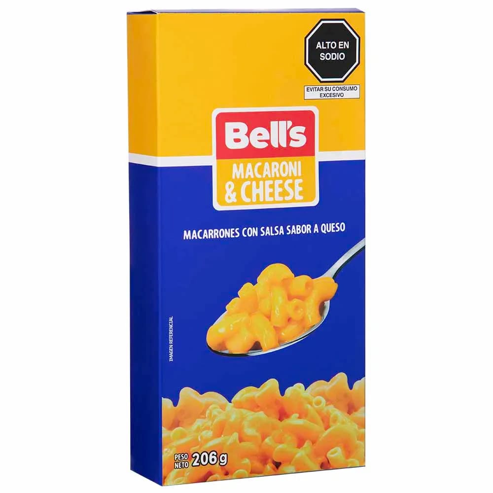 Macarrones con Queso BELL'S Caja 206g