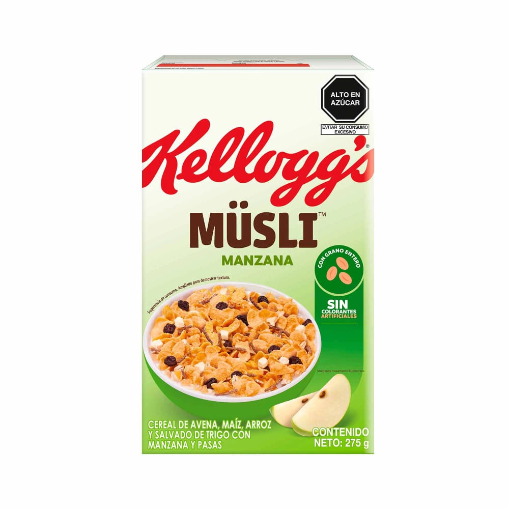 Cereal KELLOGGS Musli Manzana Caja 275g