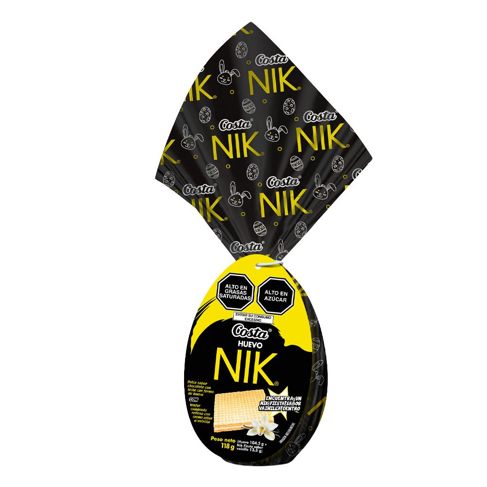 Huevo de Pascua COSTA Nik Paquete 118g