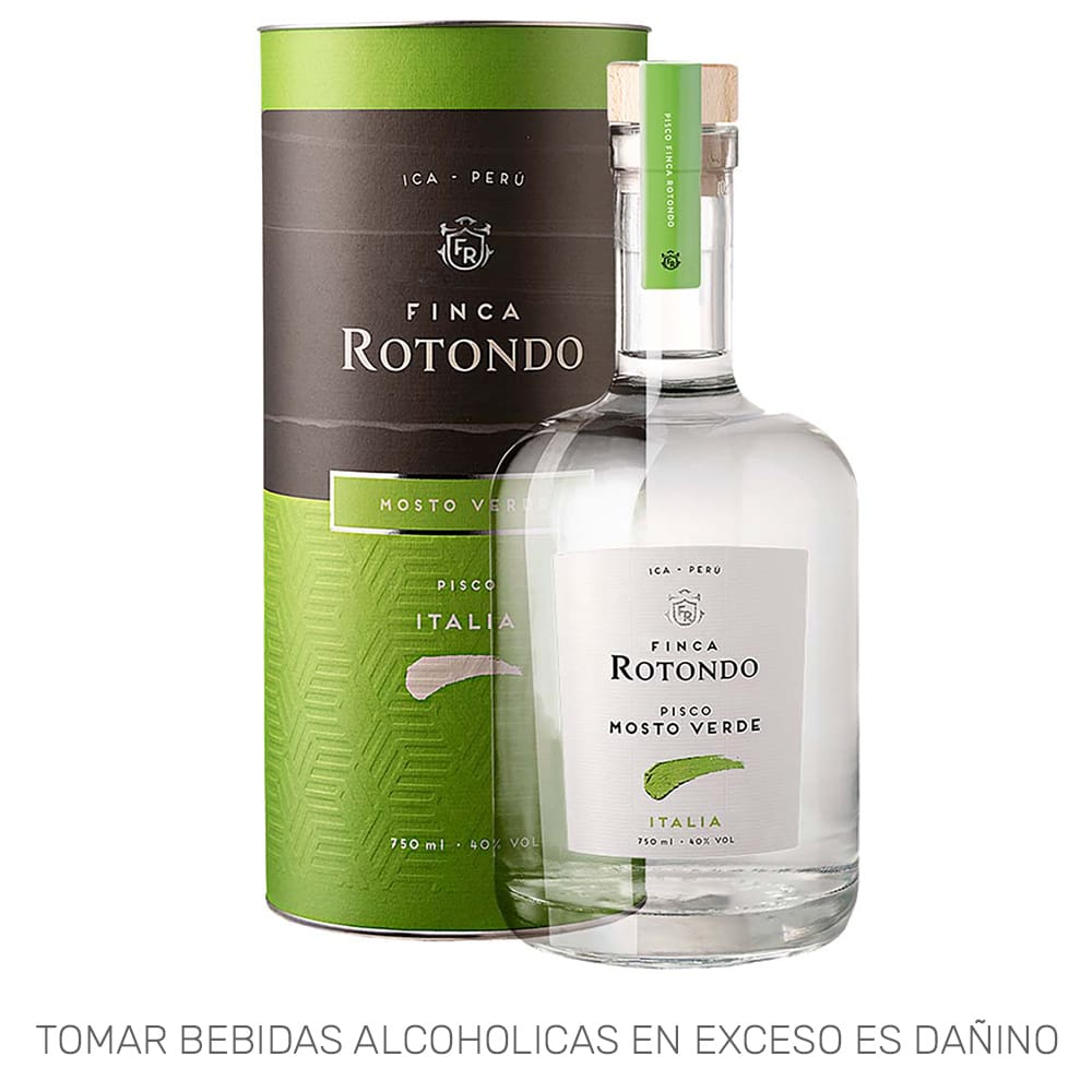 Pisco Mosto Verde FINCA ROTONDO Italia Botella 750ml