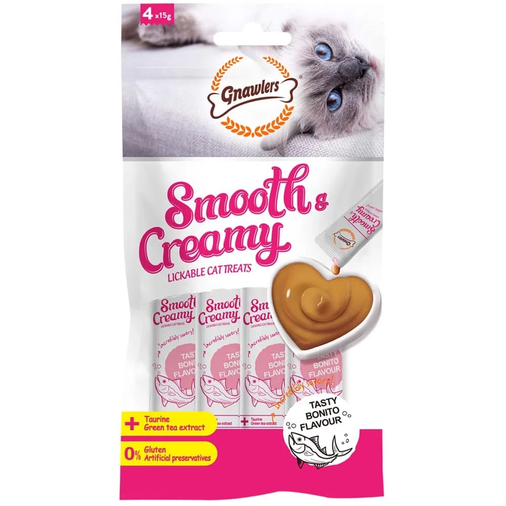 Snack para Gato GNAWLERS Bonito Bolsa 4un