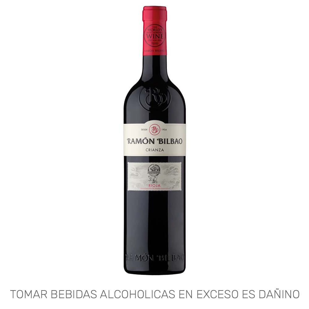 Vino Tinto RAMON BILBAO Crianza Botella 750ml