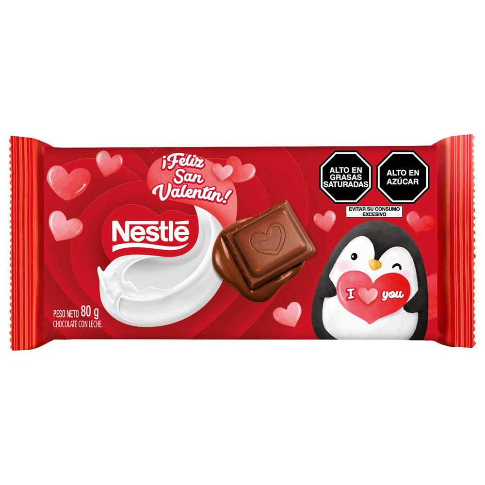 Chocolate NESTLÉ Clásico Bolsa 80g