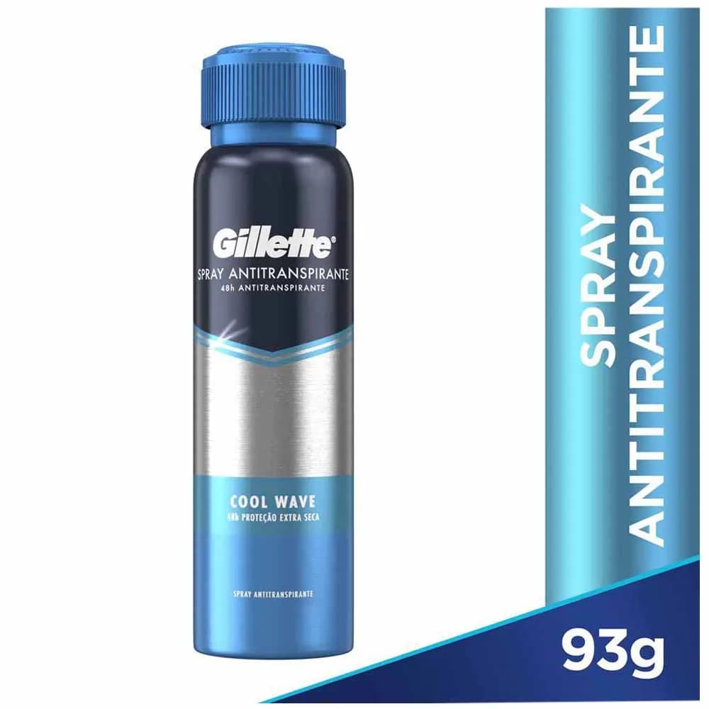 Antitranspirante en Spray GILLETTE Cool Wave 150ml