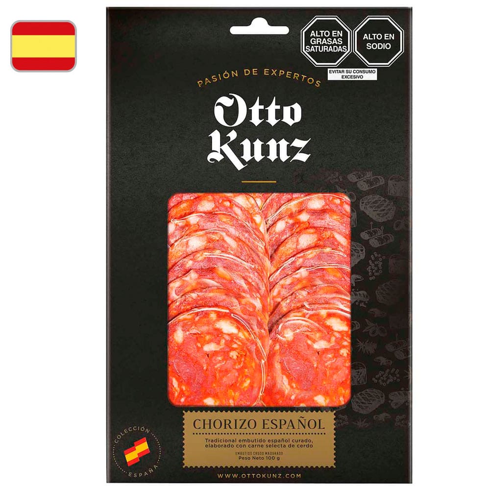 Chorizo Español OTTO KUNZ Paquete 100g