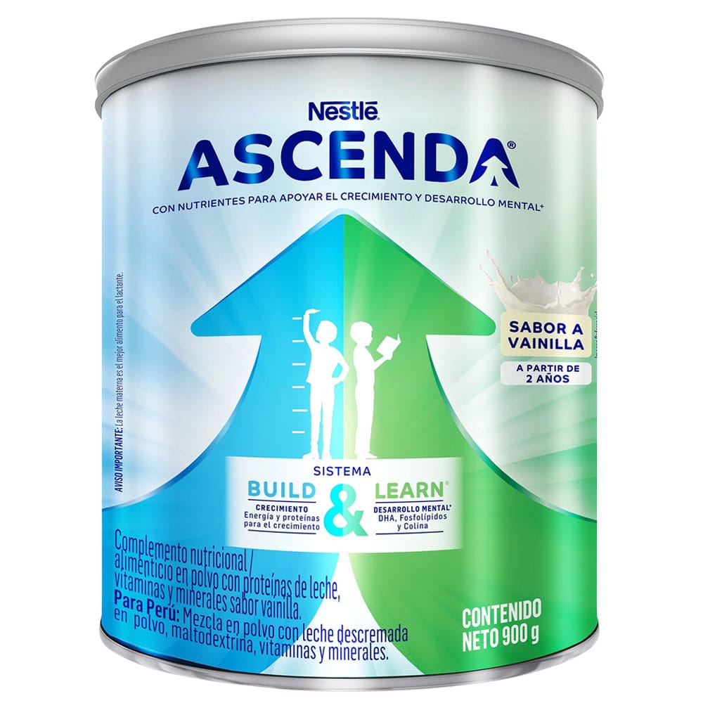 Complemento Nutricional ASCENDA Lata 900g