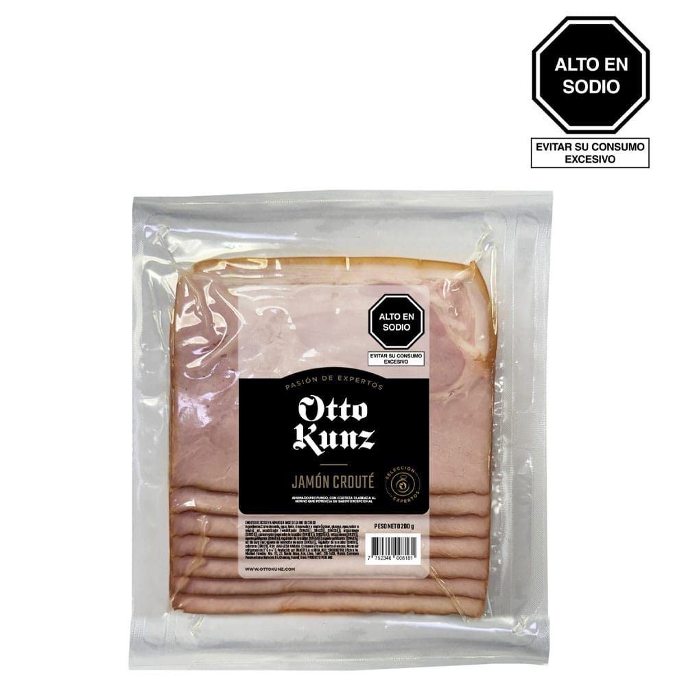 Jamón Croute OTTO KUNZ Paquete 200g