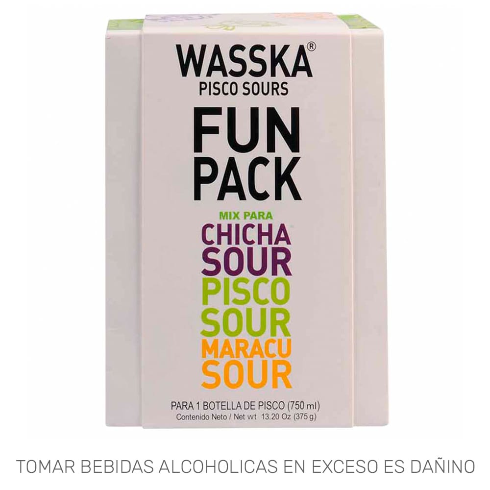 Sour WASSKA Fun Pack Caja 375g