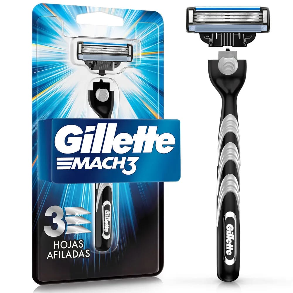 Máquina de Afeitar GILLETTE Mach3 Classic Paquete 1un