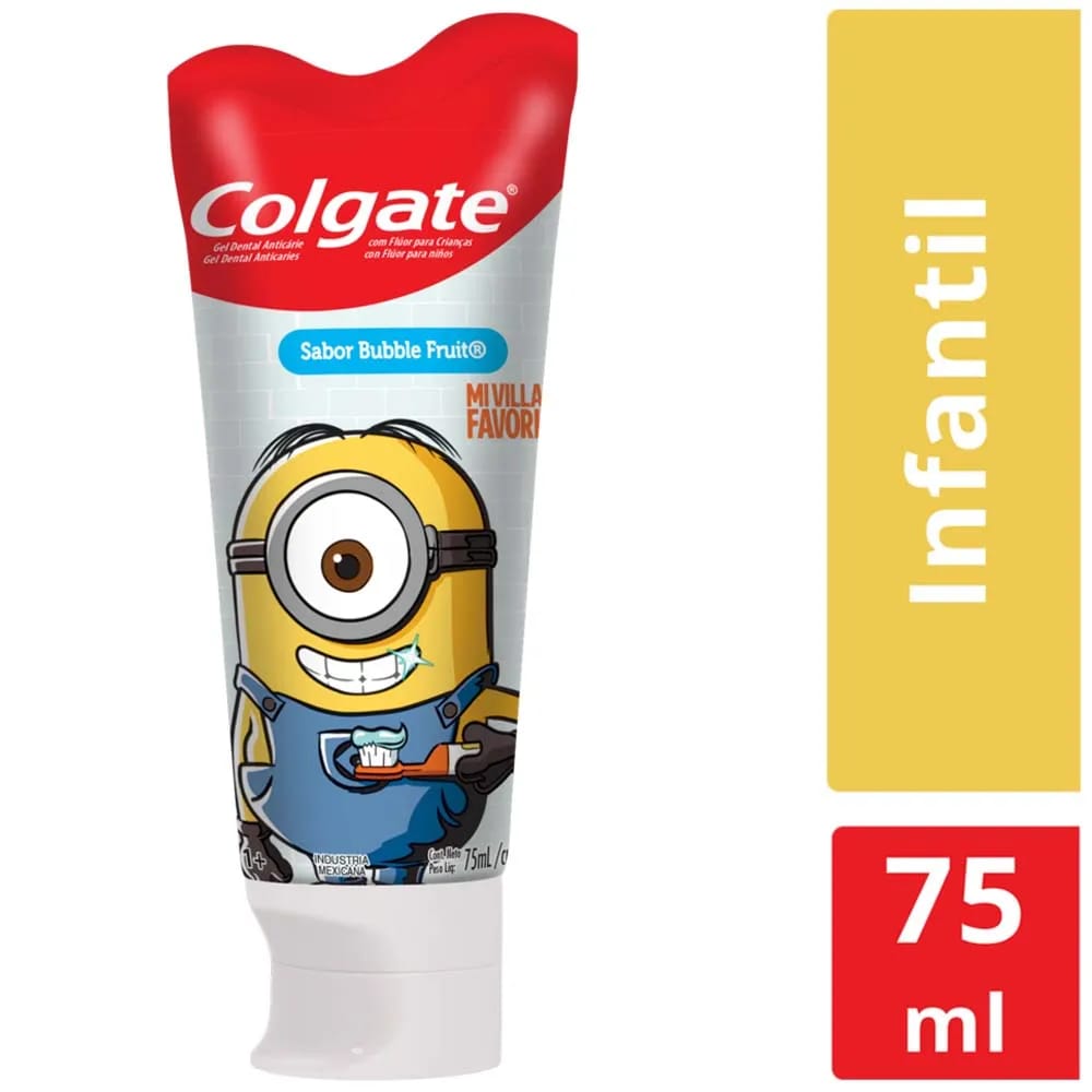 Pasta Dental COLGATE Smiles 6+ años Minions Tubo 75ml
