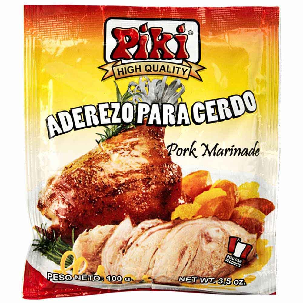 Salsa PIKI Aderezo Para Carne de Cerdo Bolsa 100g