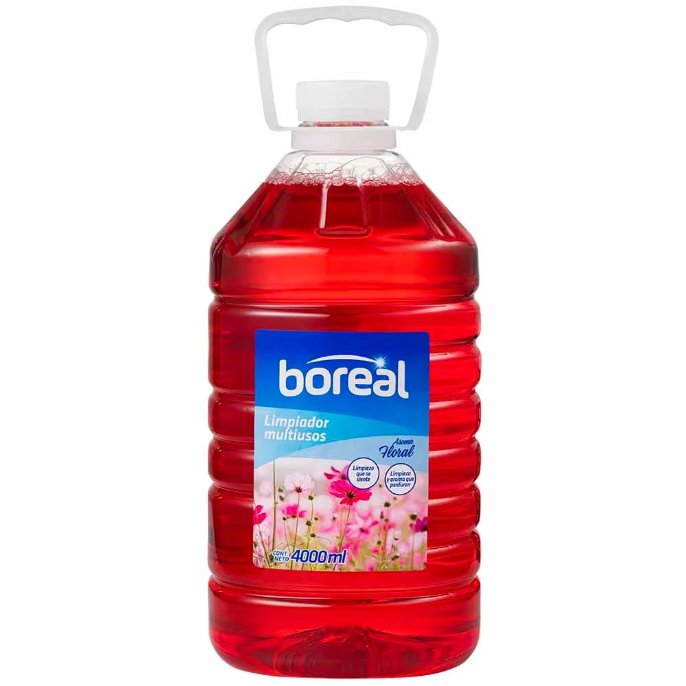 Limpiador Multiusos BOREAL Floral Galón 4L