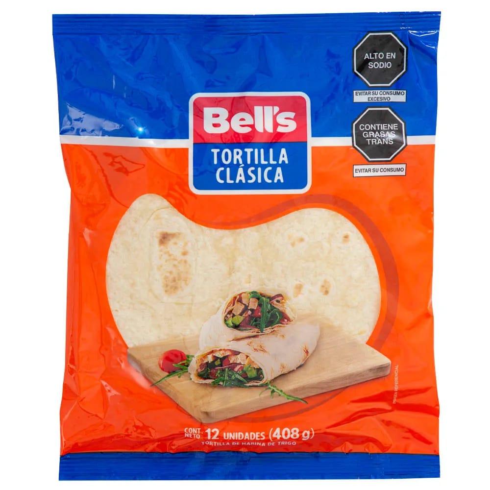 Tortilla de Trigo BELL'S Bolsa 12un