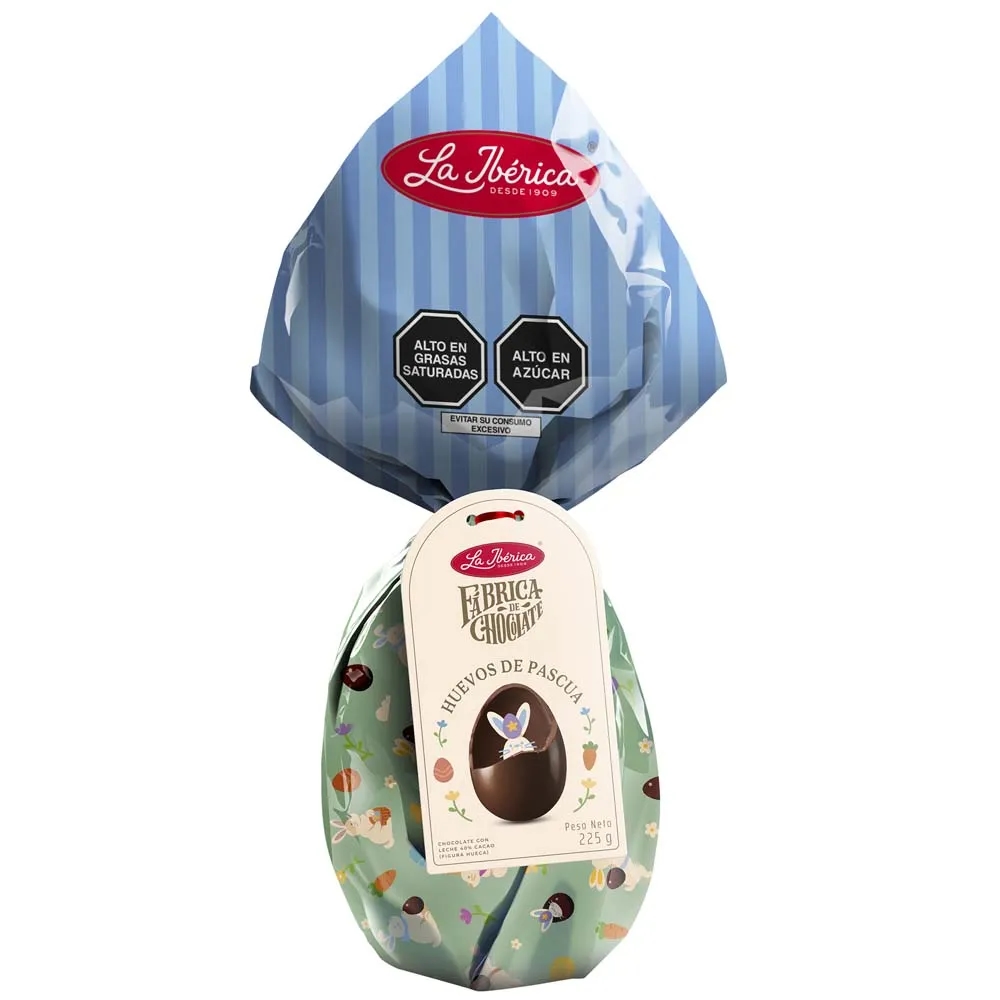 Huevo de Pascua N°8 LA IBÉRICA Paquete 225g