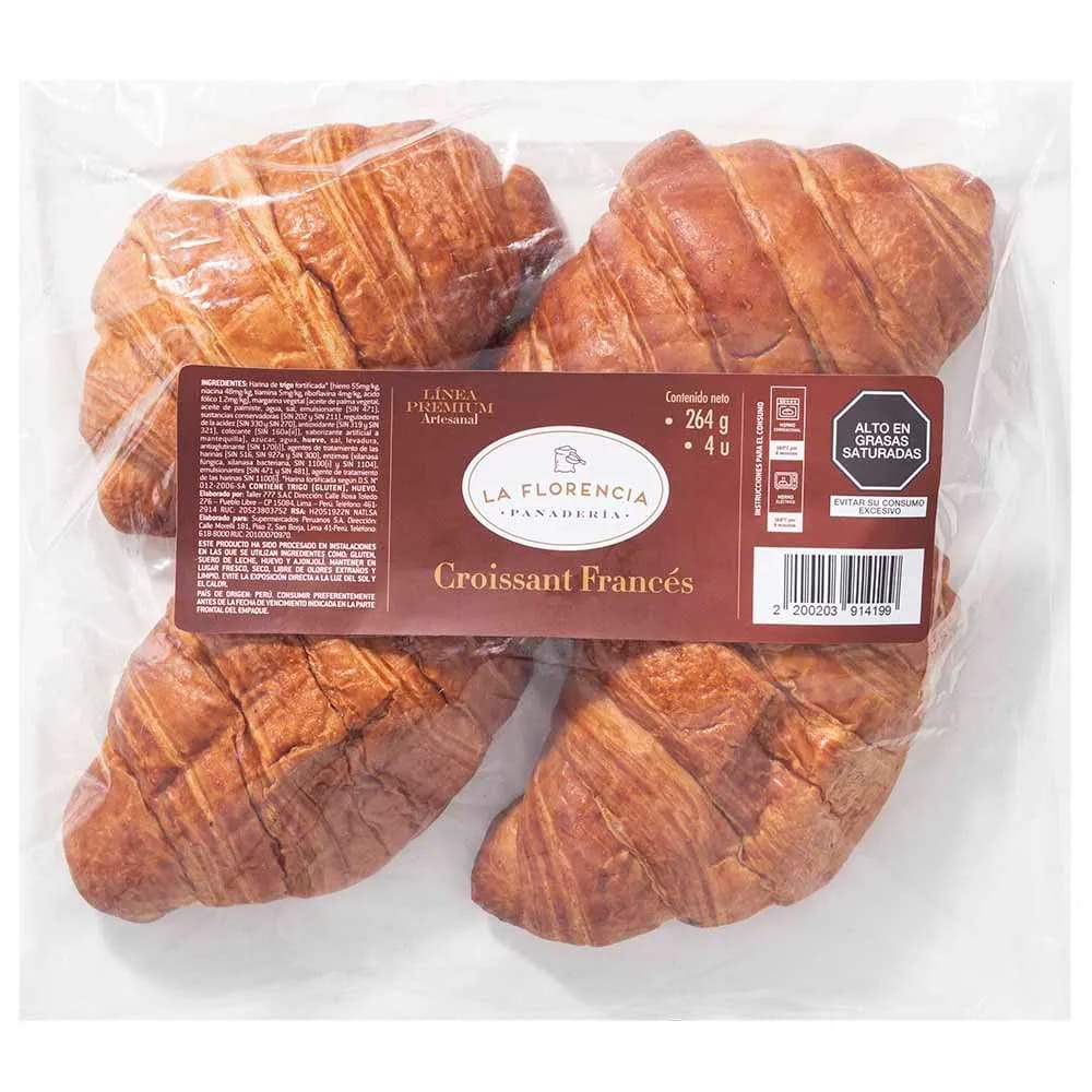 Croissants Francés LA FLORENCIA Bolsa 4un