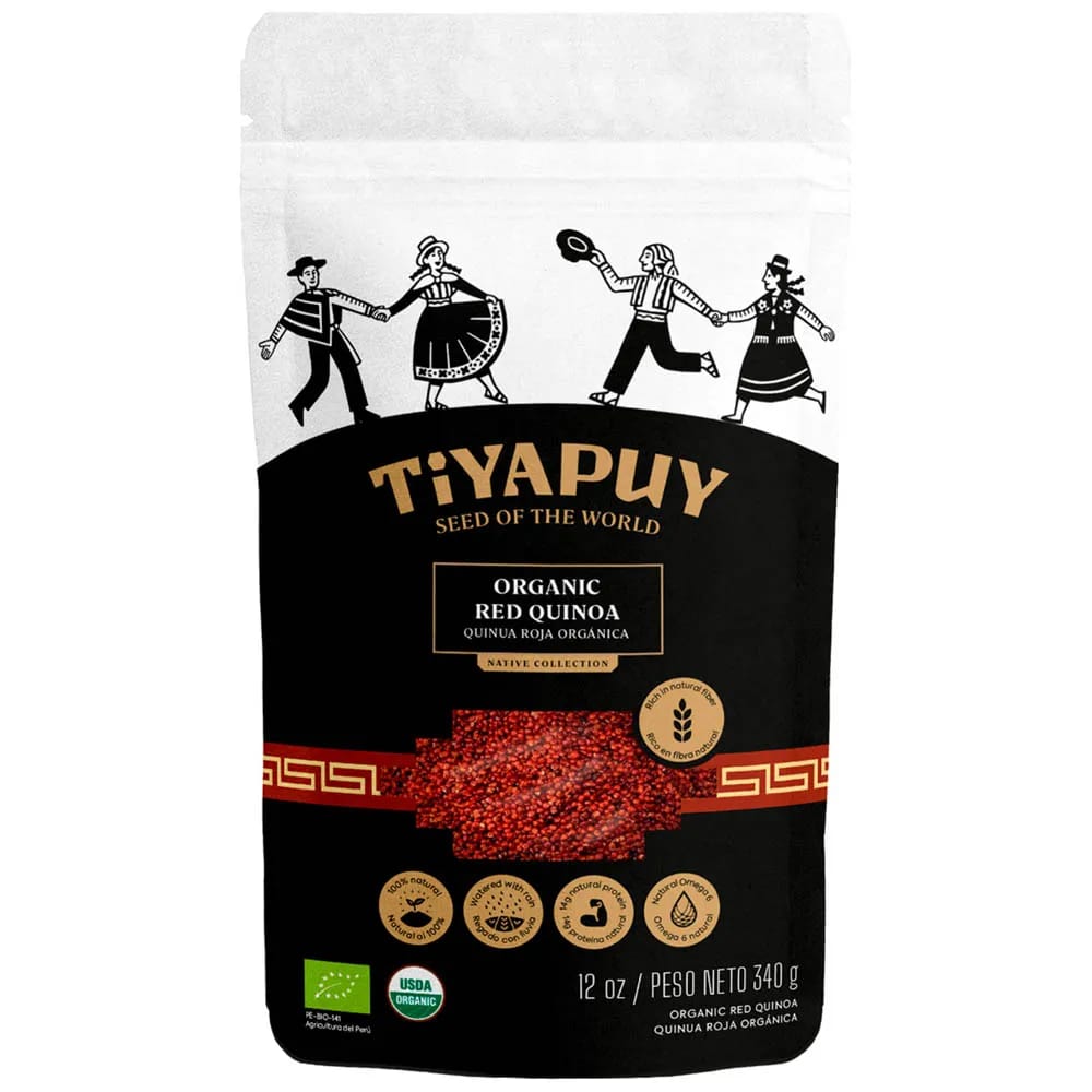 Quinua Roja TIYAPUY Orgánica Doypack 340g