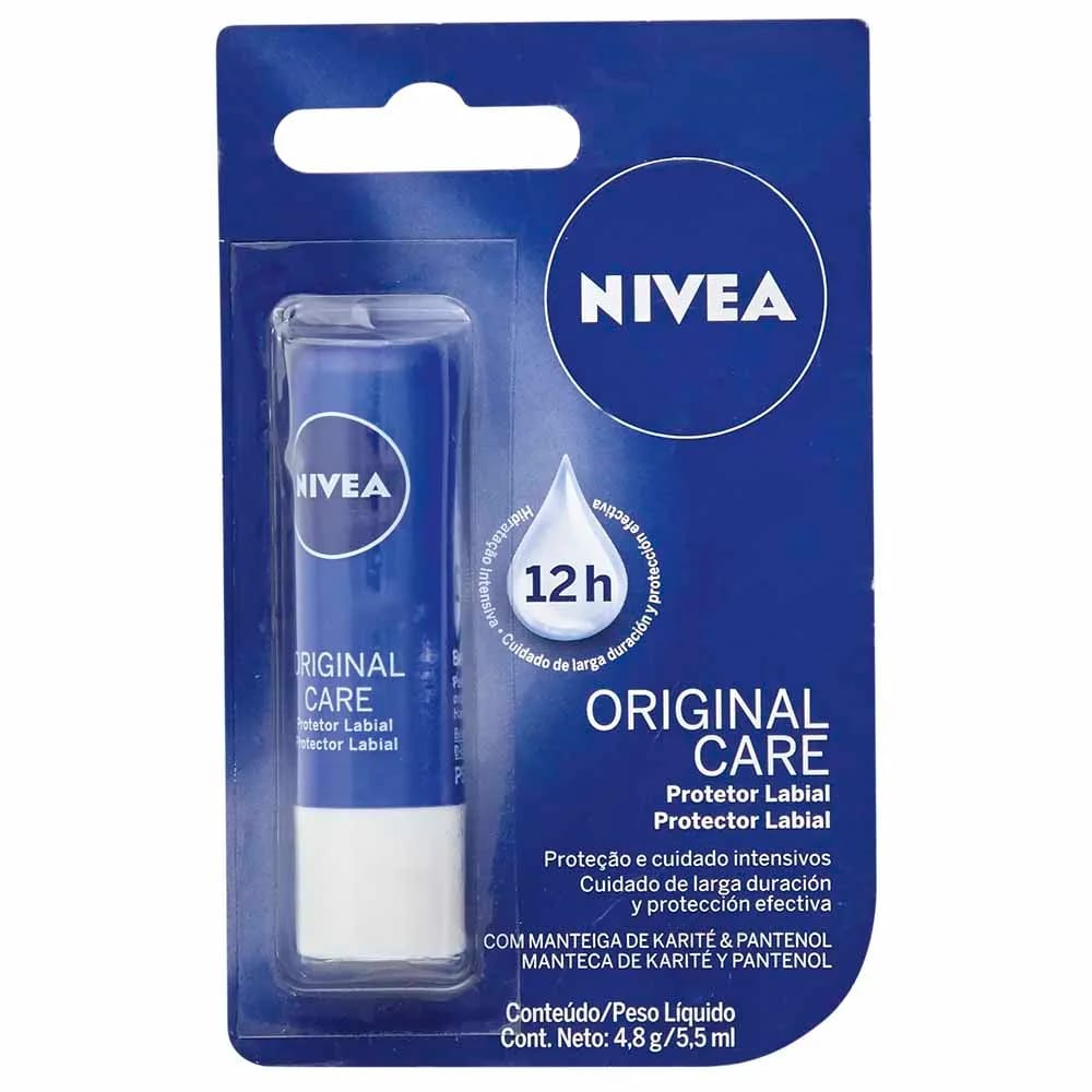 Protector Labial NIVEA Essencial Care Tubo 4.7g