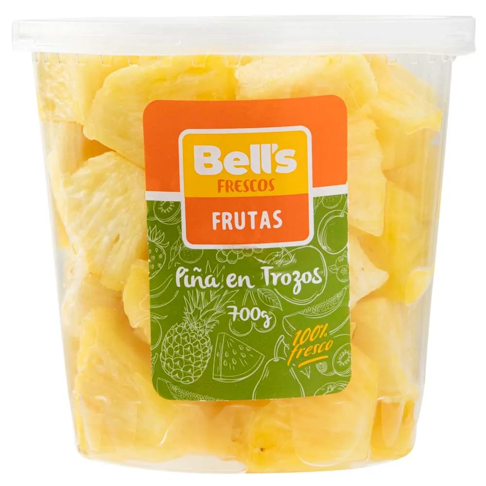 Piña en Trozos BELL'S Bandeja 700g aprox.