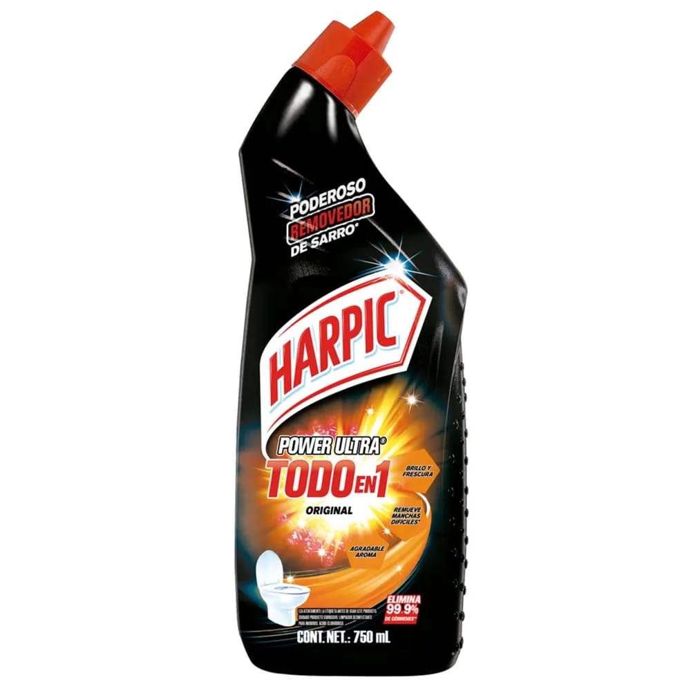 Desinfectante Liquido Harpic Plus Original Bt750ml