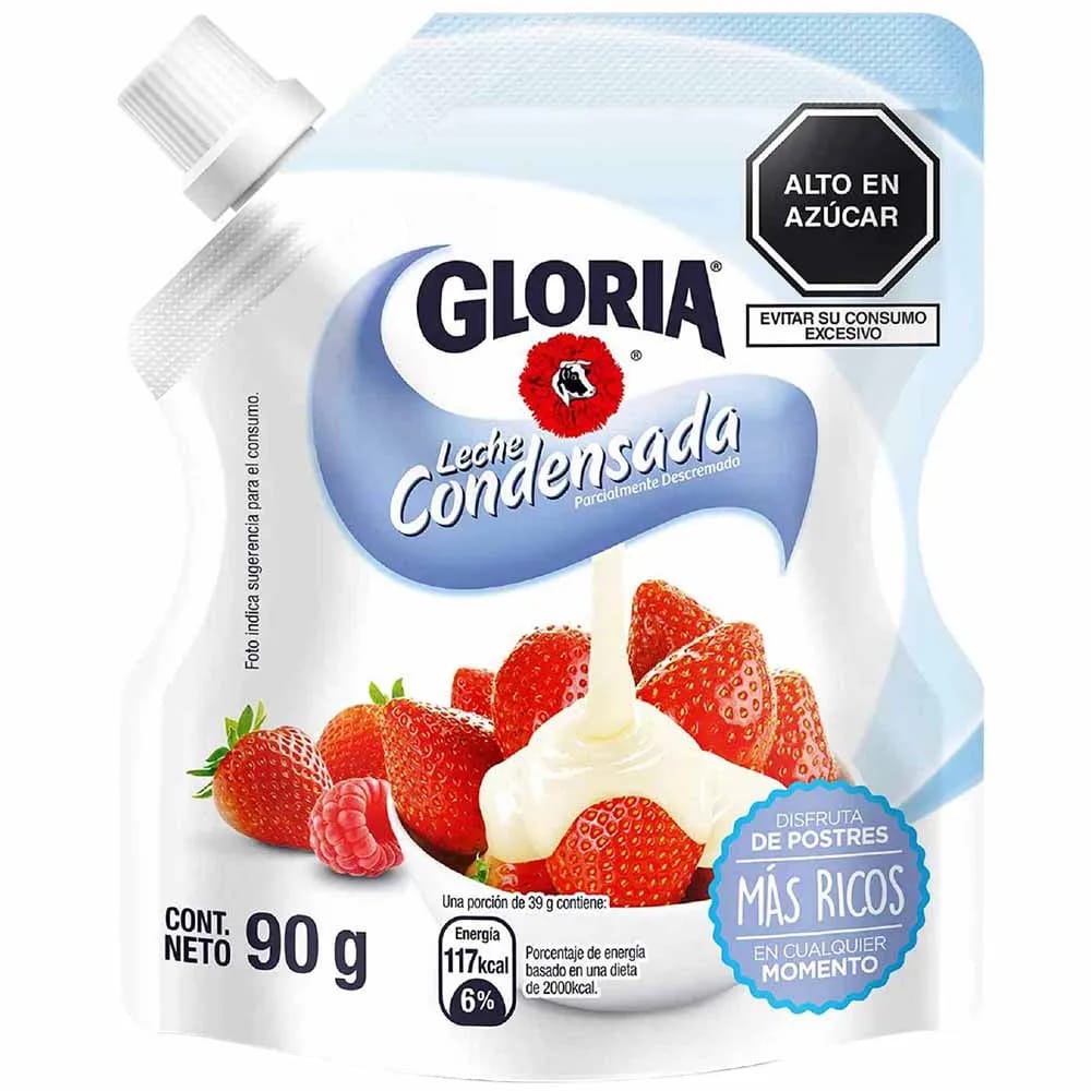 Leche Condensada GLORIA Doypack 90g