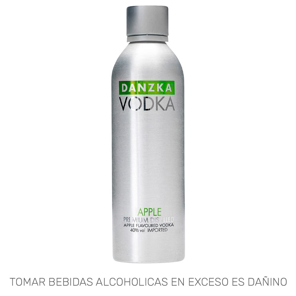 Vodka DANZKA Apple Botella 750ml
