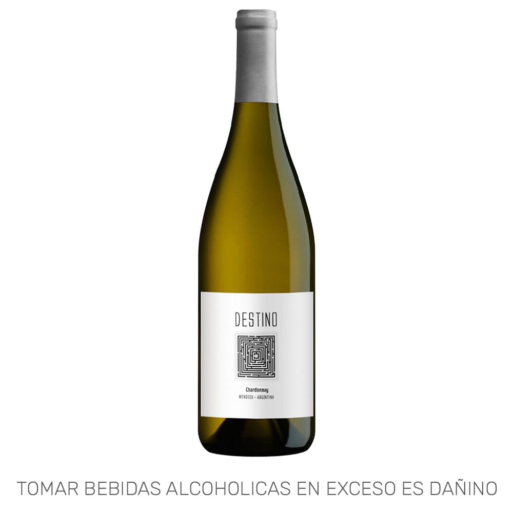 Vino Blanco DESTINO Chardonnay Botella 750ml
