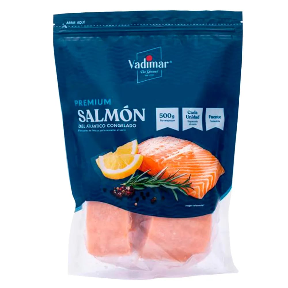 Porciones de Salmón VADIMAR Bolsa 500g