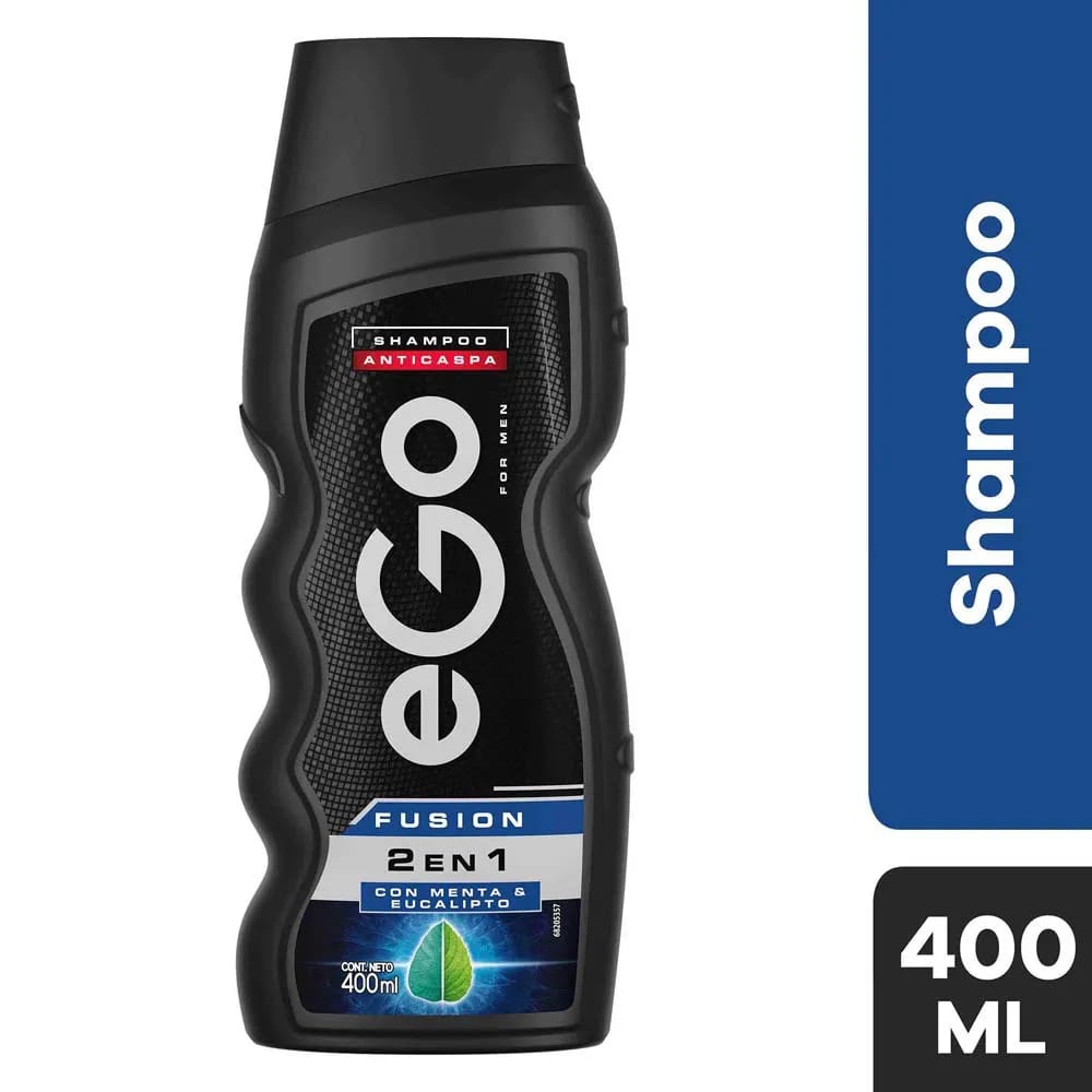 Shampoo EGO Men Fusion Frasco 400ml