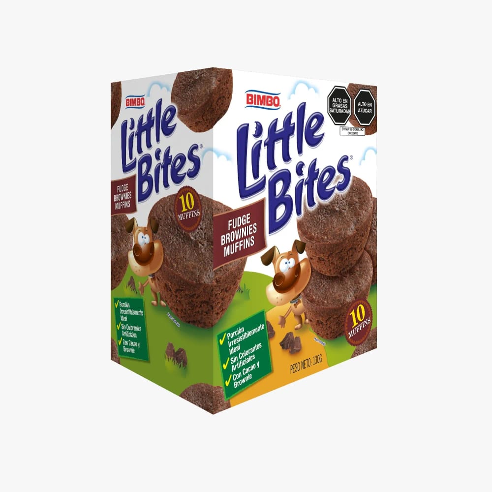 Brownie BIMBO Little Bites Caja 130g