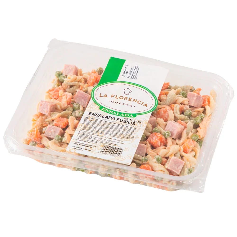 Ensalada Fusilli LA FLORENCIA Bandeja 500g