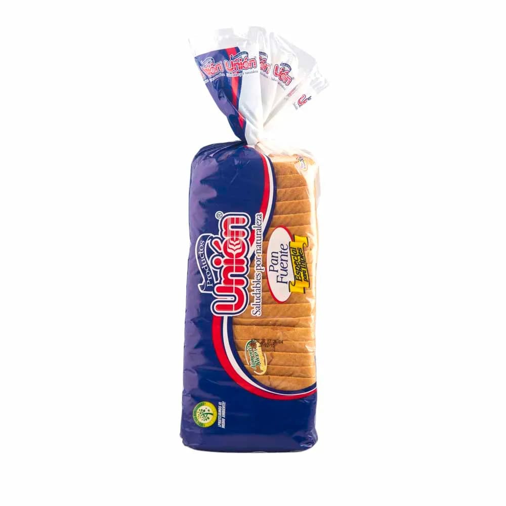 Pan de Molde Blanco UNIÓN Fuente Bolsa 780g