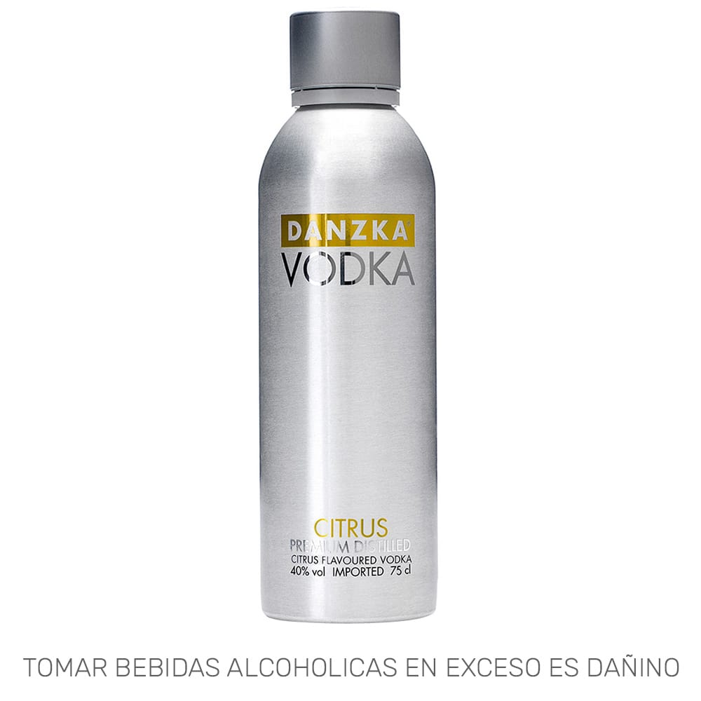 Vodka DANZKA Citrus Botella 750ml