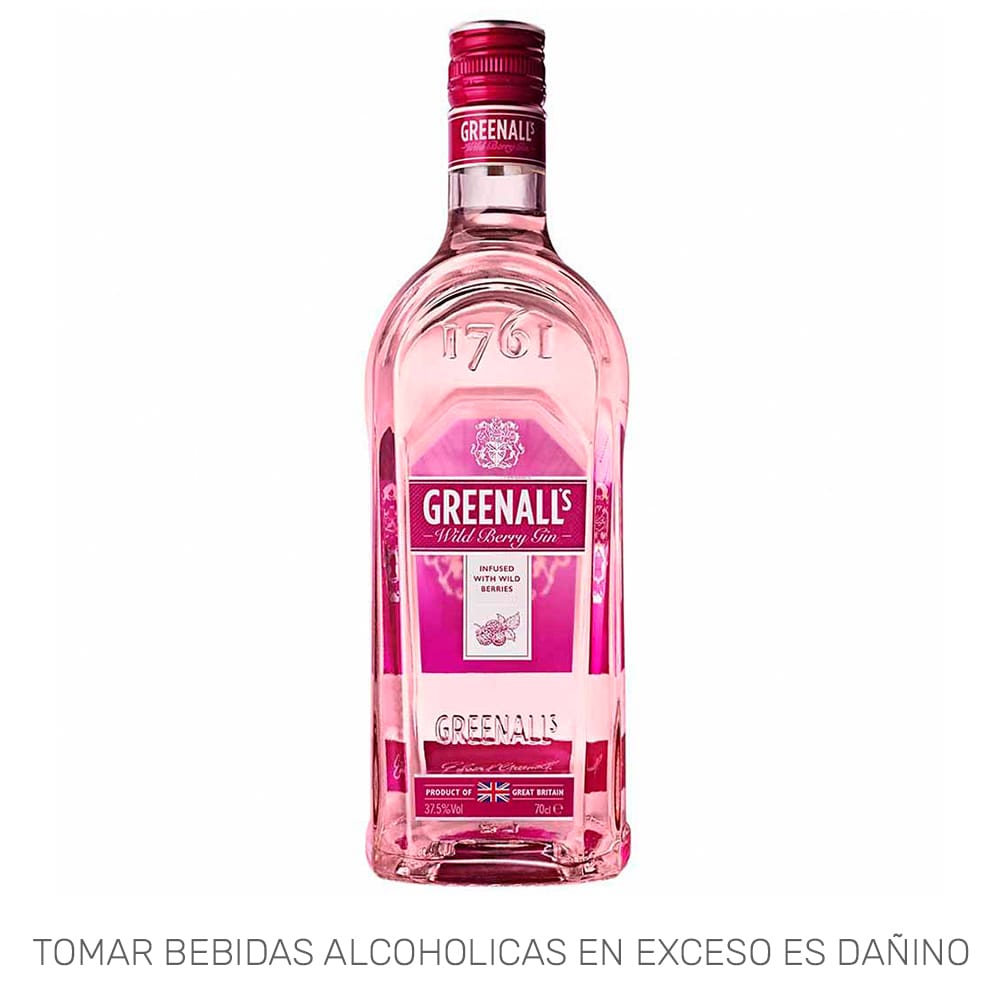 Gin GREENALL'S Wild Berry Botella 700ml