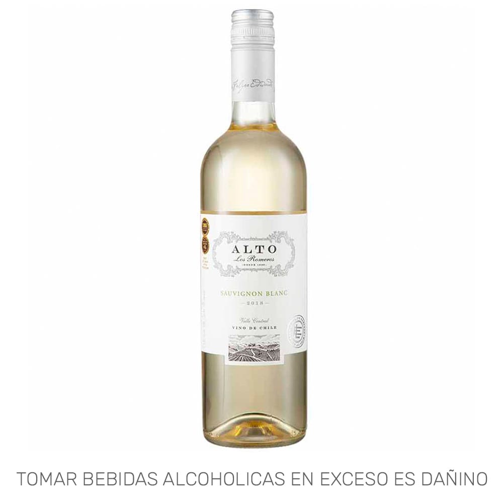 Vino Blanco ALTOS LOS ROMEROS Sauvignon Blanc Botella 750ml