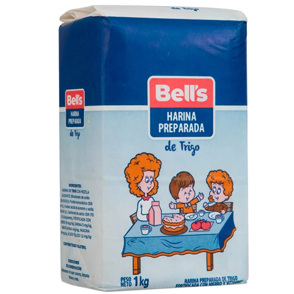 Harina de Trigo Preparada BELL'S Bolsa 1Kg