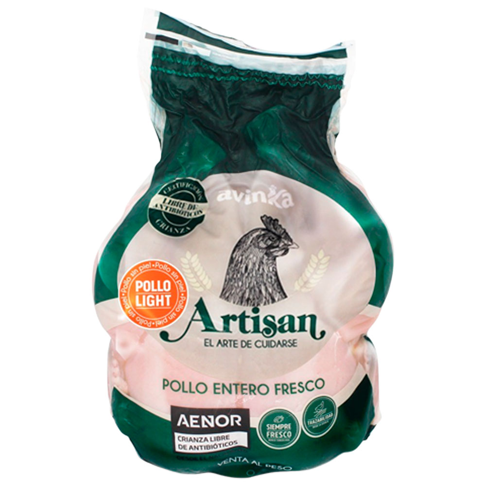 Pollo Entero Light ARTISAN x kg