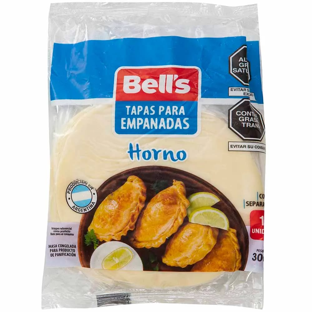 Tapa Empanada BELL'S Paquete 12un