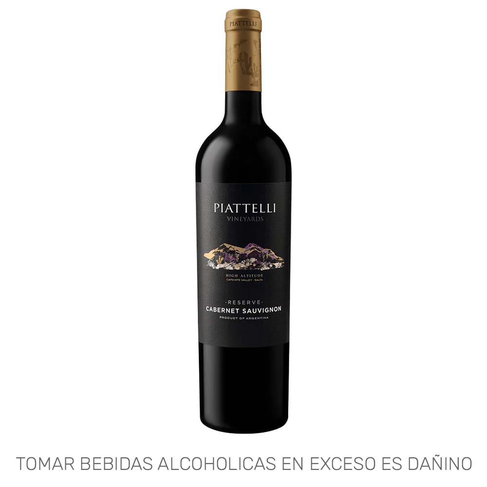 Vino PIATELLI Reserva Cabernet Sau Botella 750ml