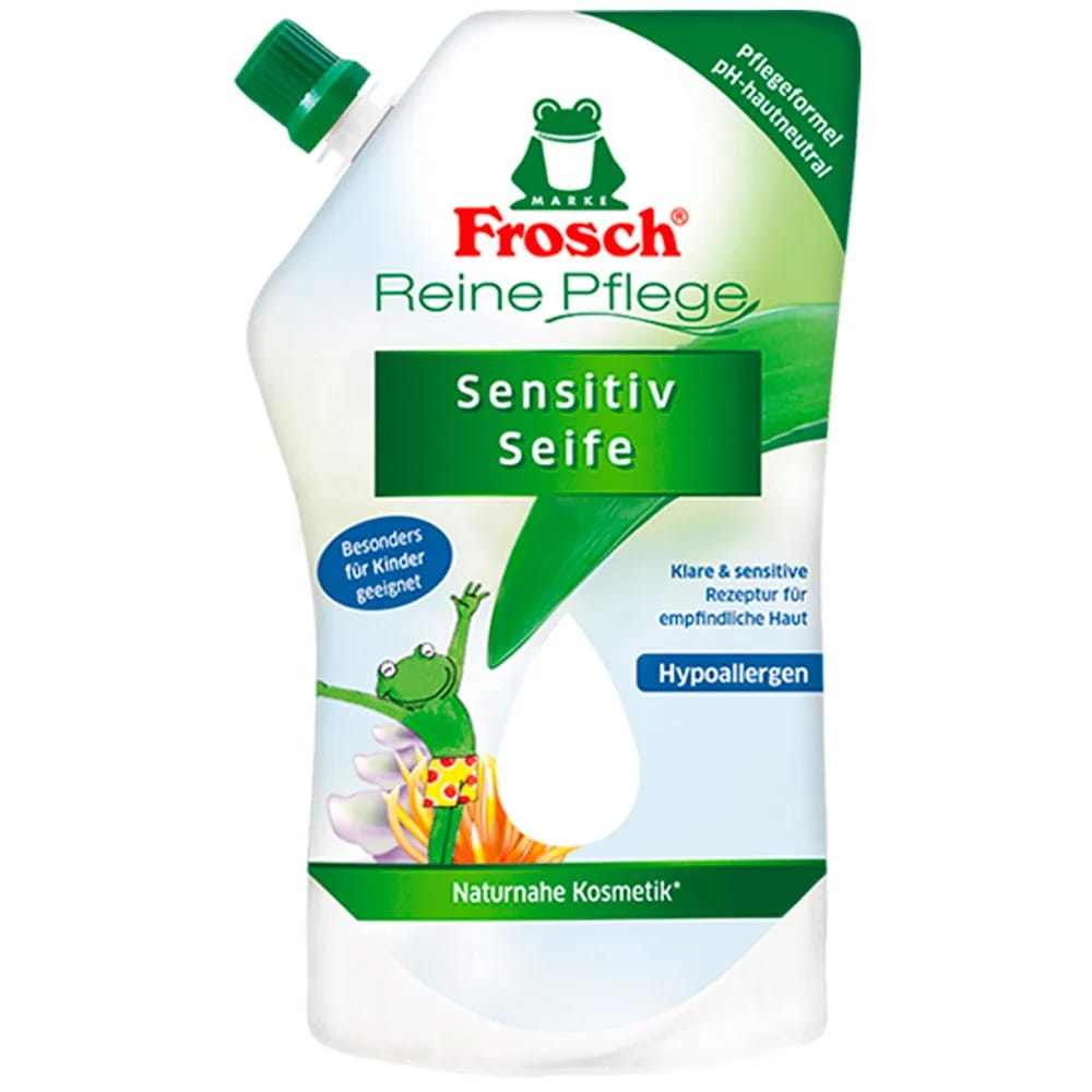 Jabón Líquido Antibacterial FROSCH Hipoalergénico Doypack 500ml