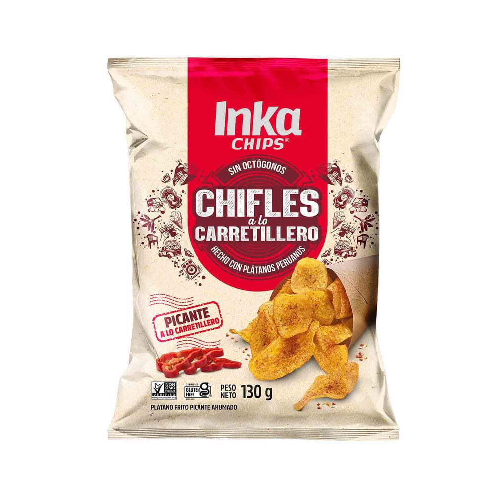 Chifle Picante INKA CHIPS Bolsa 130g