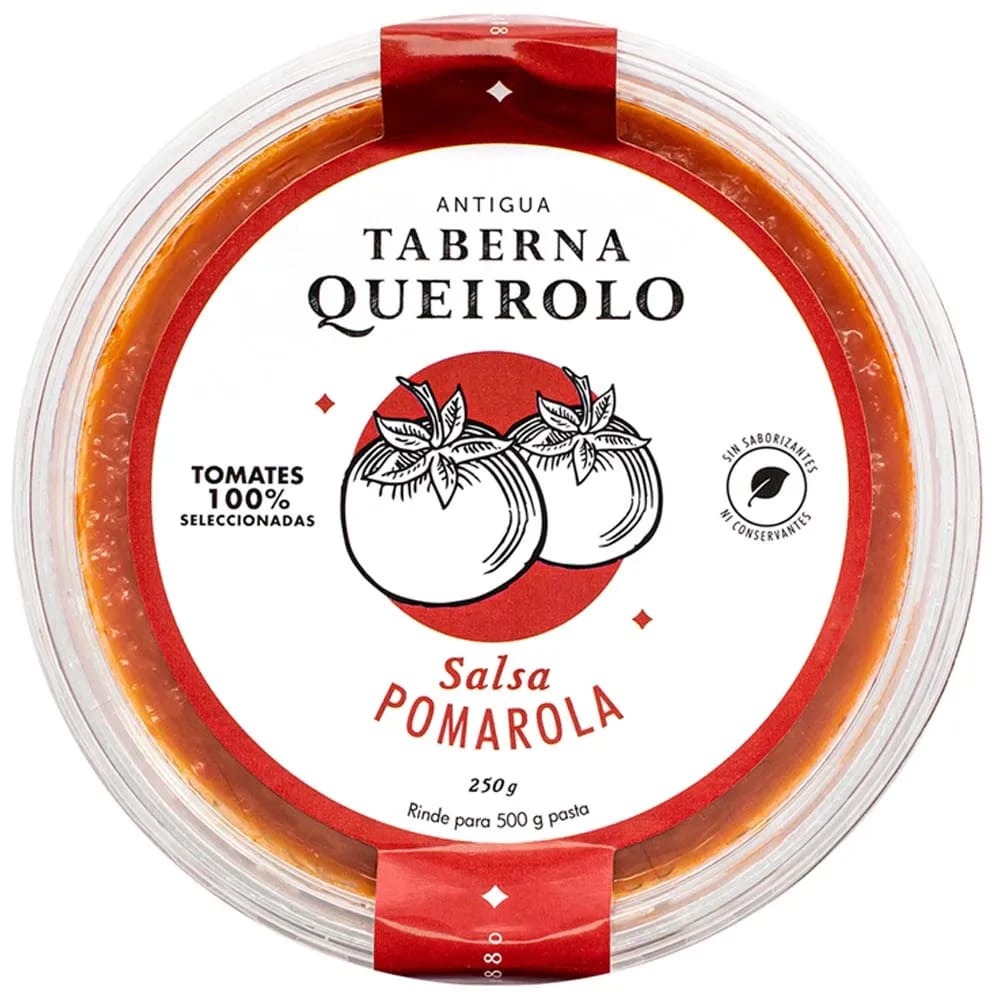 Salsa Pomarola ANTIGUA TABERNA QUEIROLO Caja 250g