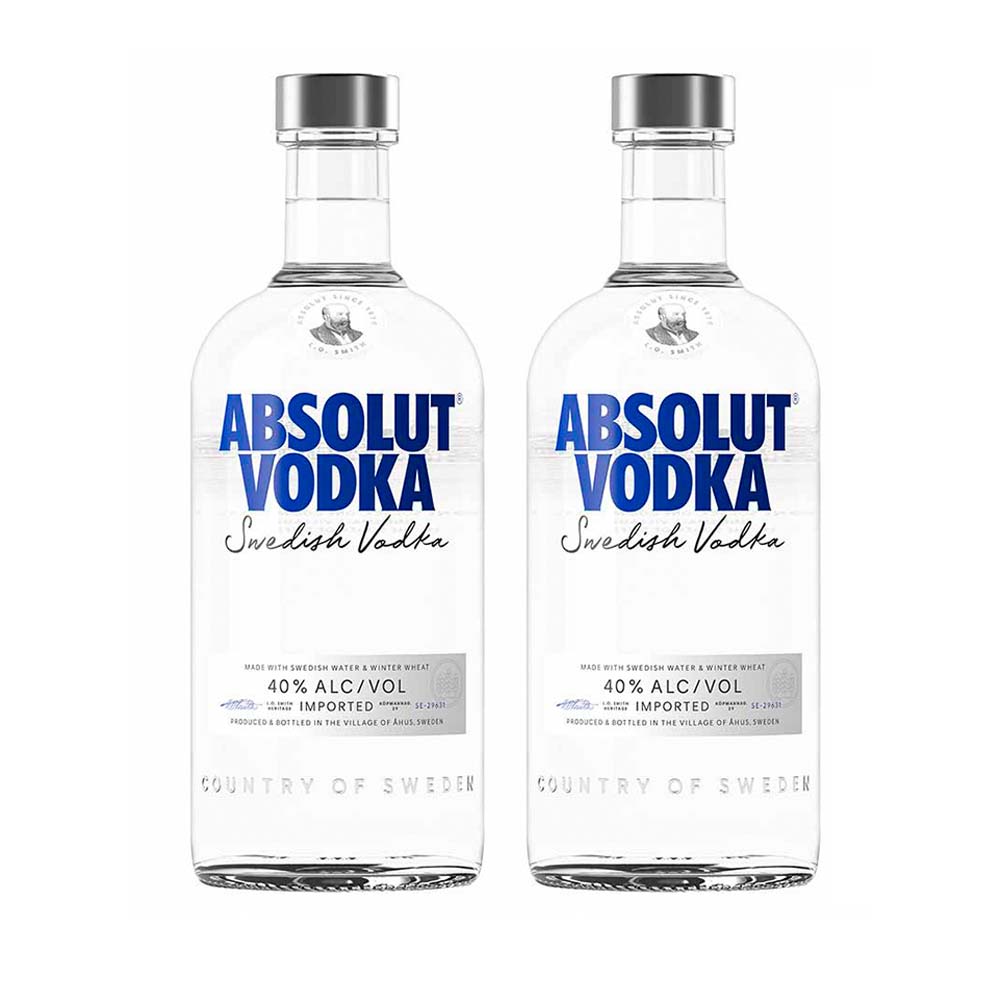 Pack Vodka ABSOLUT Botella 700ml x 2un