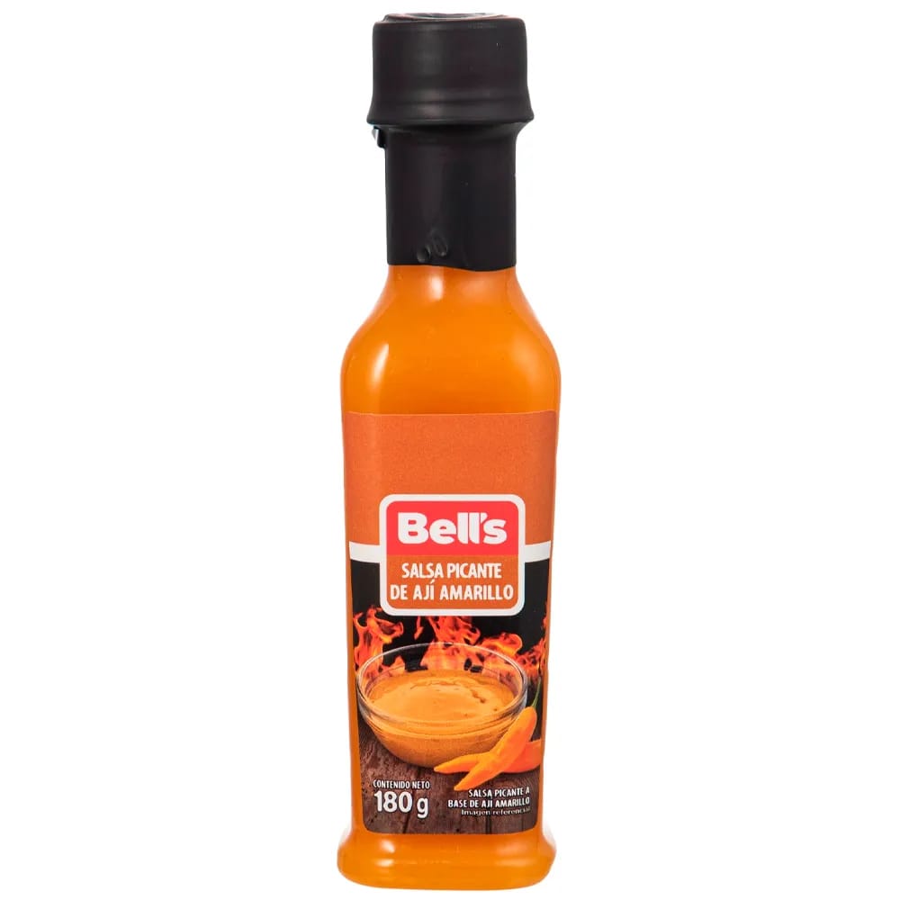 Salsa Picante BELL'S Ají Amarillo Botella 180ml