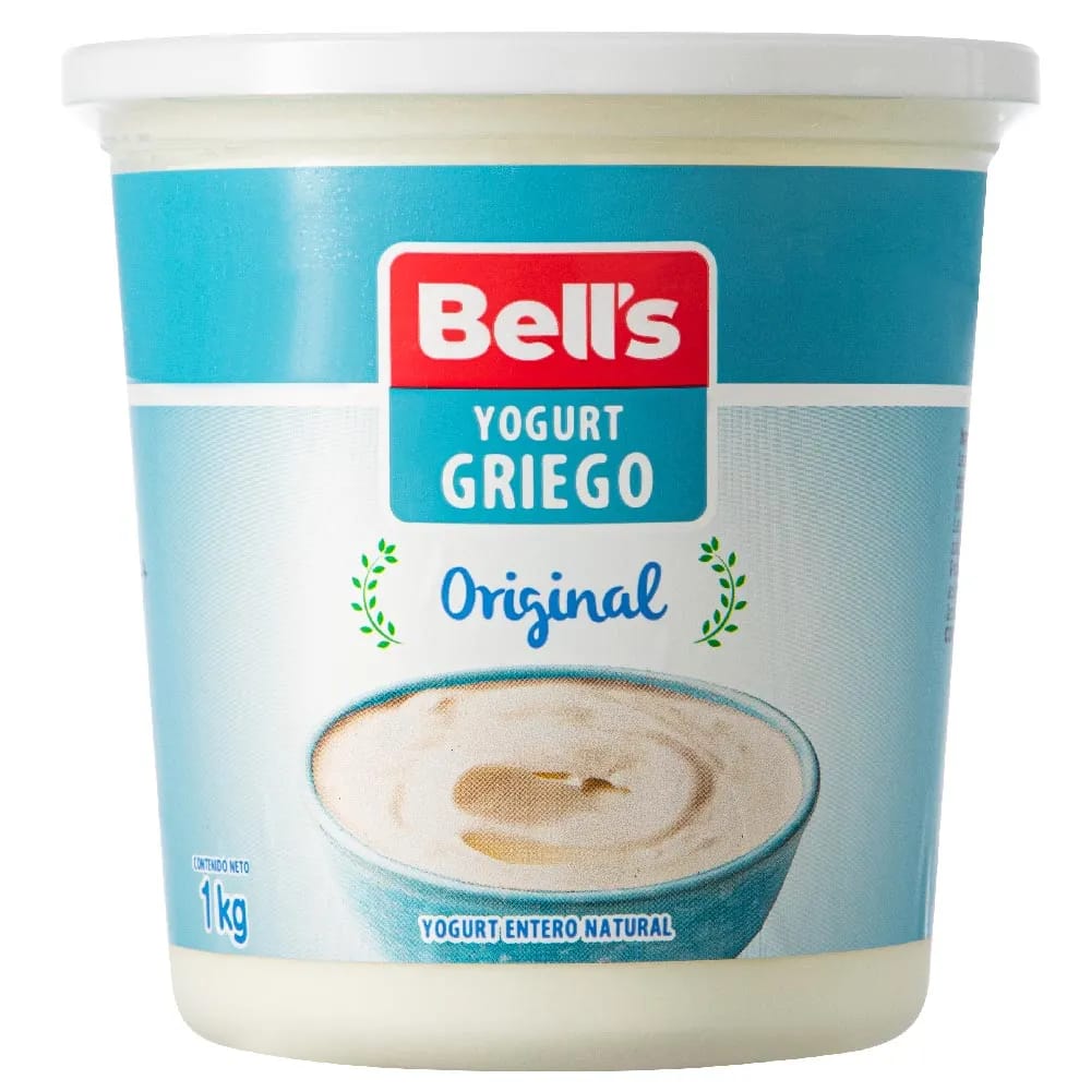 Yogurt Griego Natural BELL'S Pote 1Kg