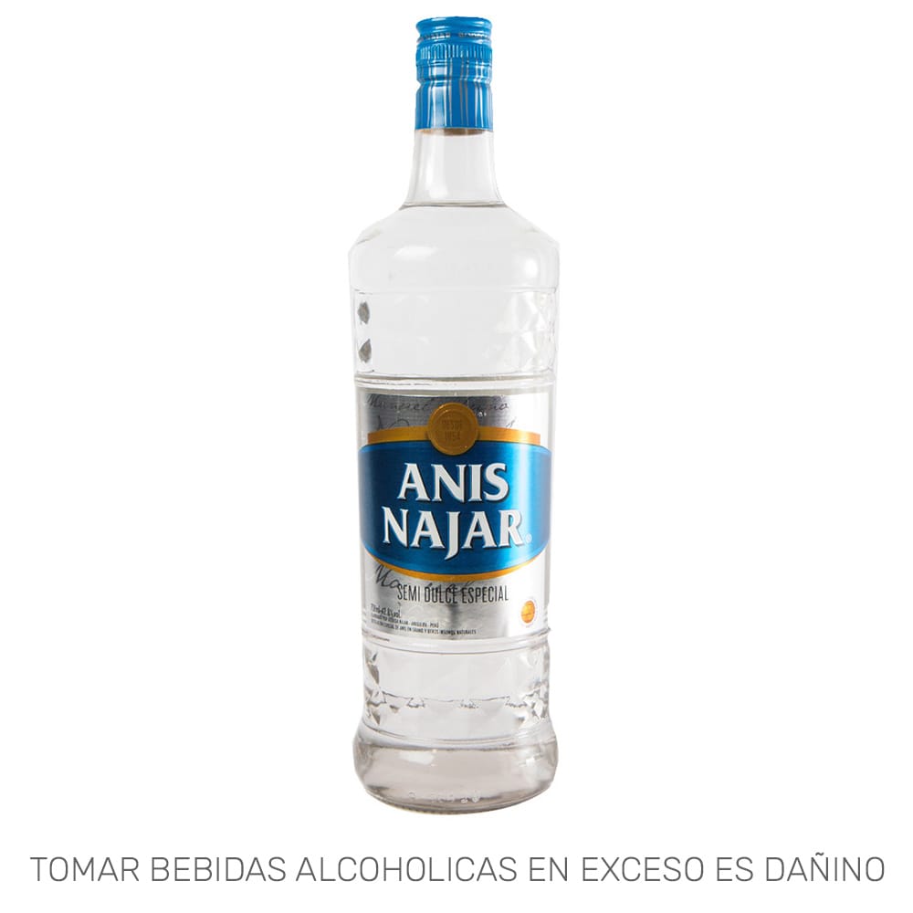Anisado ANÍS NAJAR Semi Dulce Especial Botella 750ml