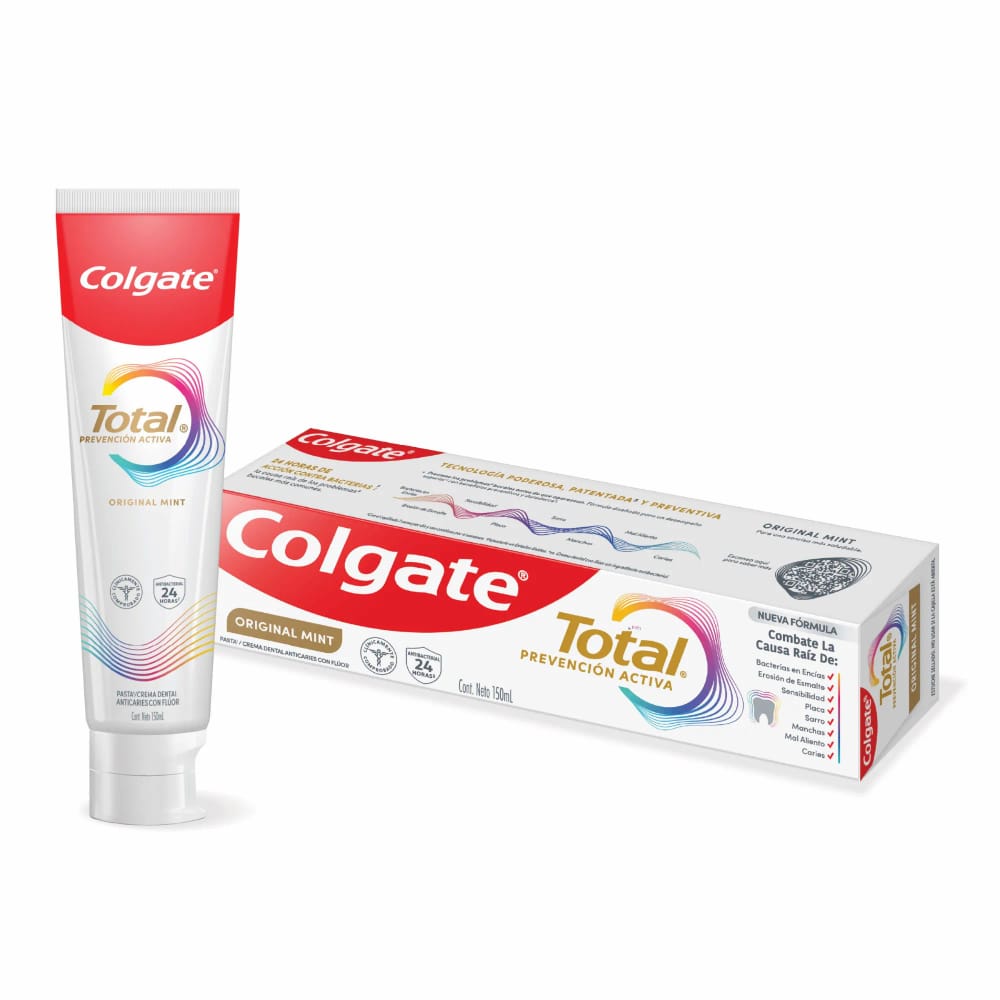 Crema Dental COLGATE TOTAL Original Mint Tubo 150ml