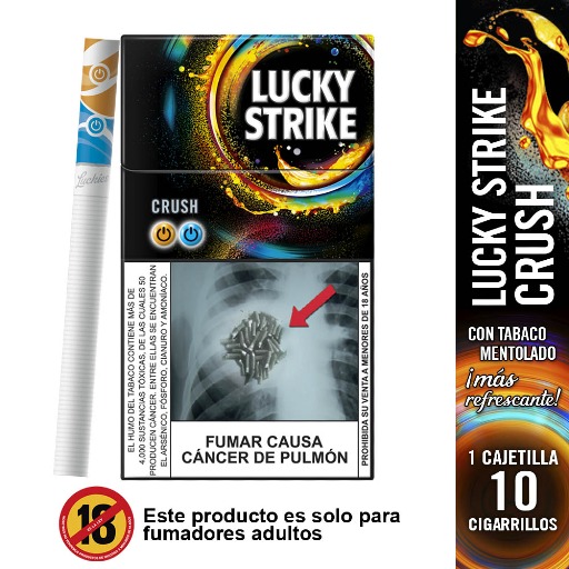 Cigarro LUCKY STRIKE Crush XL Caja 10un