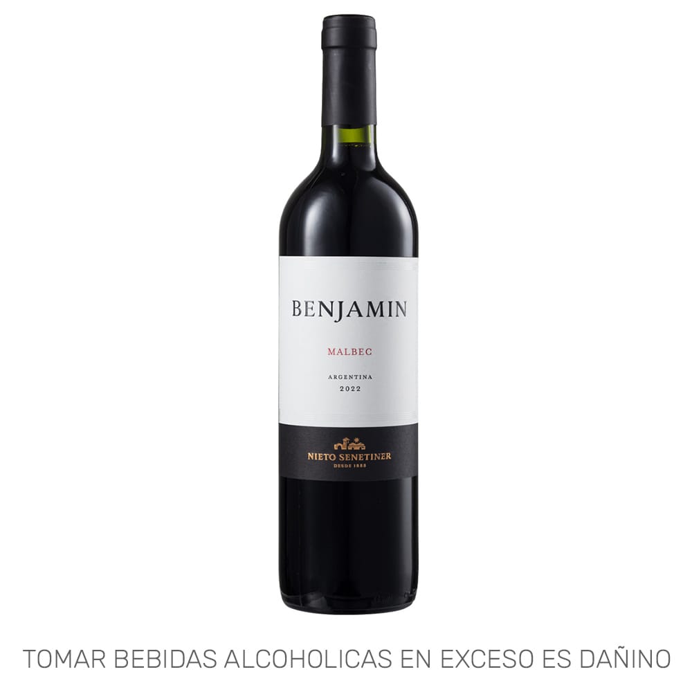 Vino Tinto BENJAMIN Nieto Senetiner Malbec Botella 750ml