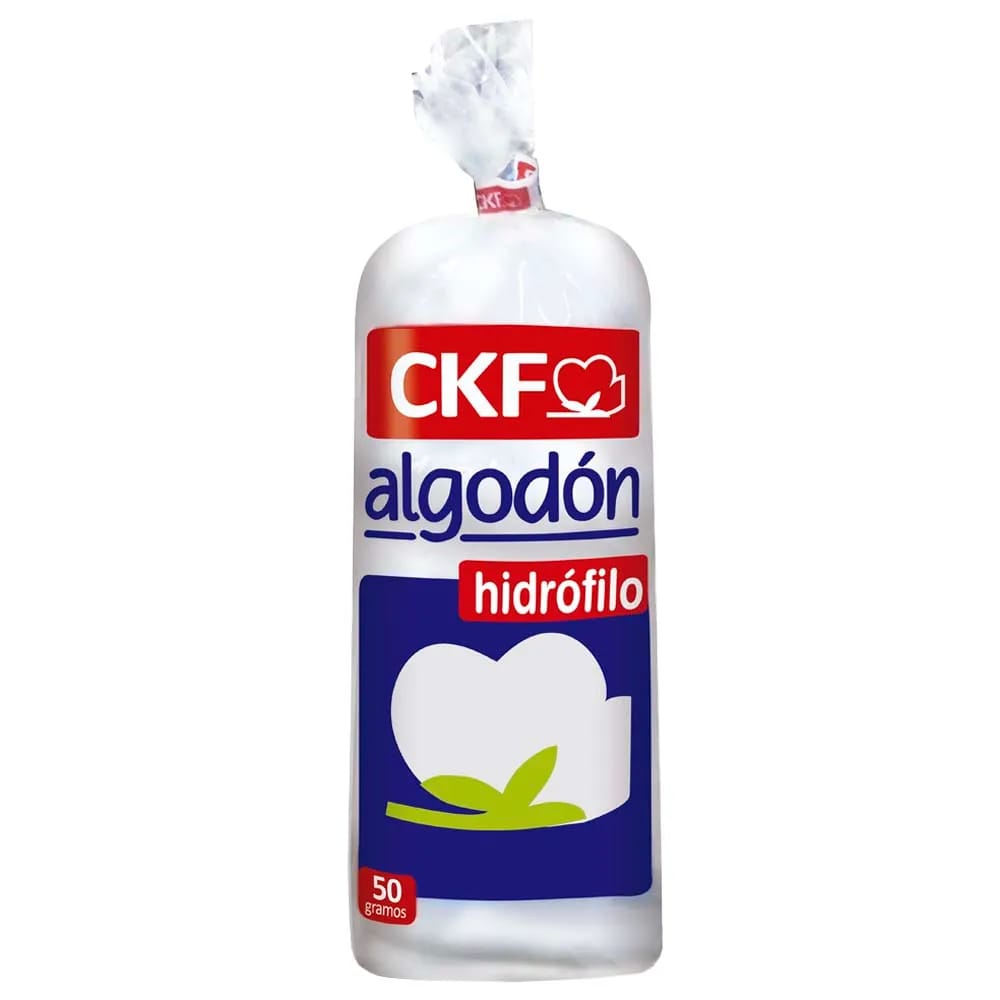 Algodón COTTON PANDS Hidrofilado Bolsa 50g
