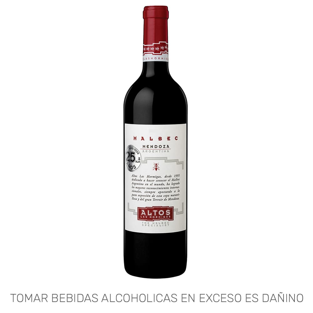 Vino Tinto ALTO LAS HORMIGAS Especialista Botella 750ml